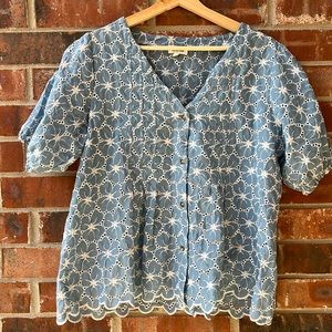 Adorable Kindred Button Down Top